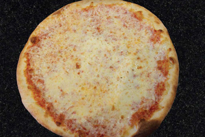 Pizza con queso